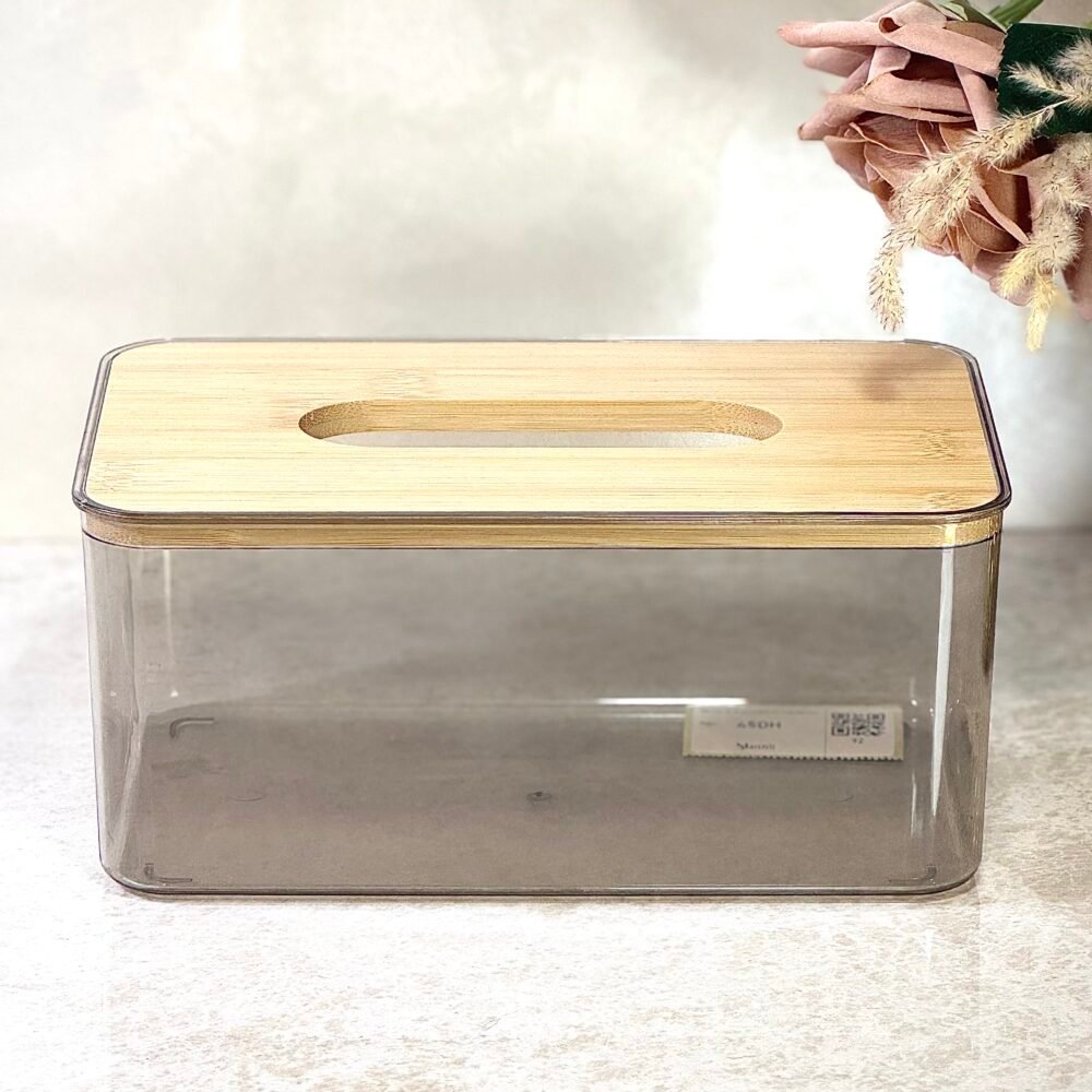 Boîte à Mouchoirs en Bambou – Élégance Minimaliste et Pratique pour un Intérieur Raffiné
