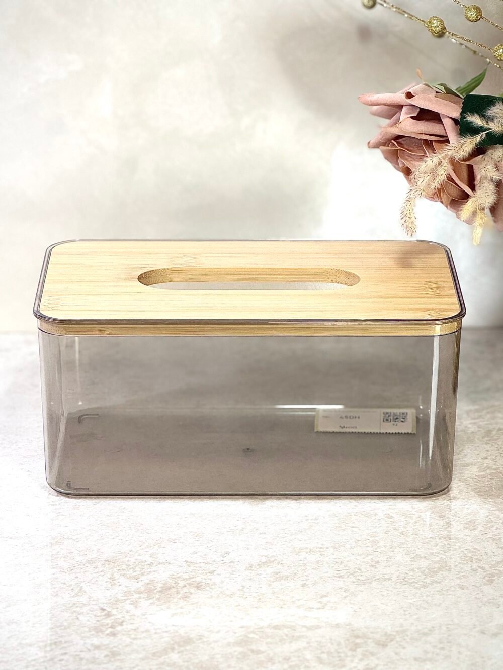 Boîte à Mouchoirs en Bambou – Élégance Minimaliste et Pratique pour un Intérieur Raffiné