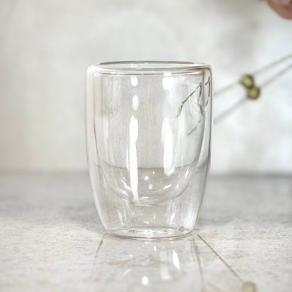 Petite Tasse à Café Double Paroi – Design Thermique Élégant et Confort de Dégustation