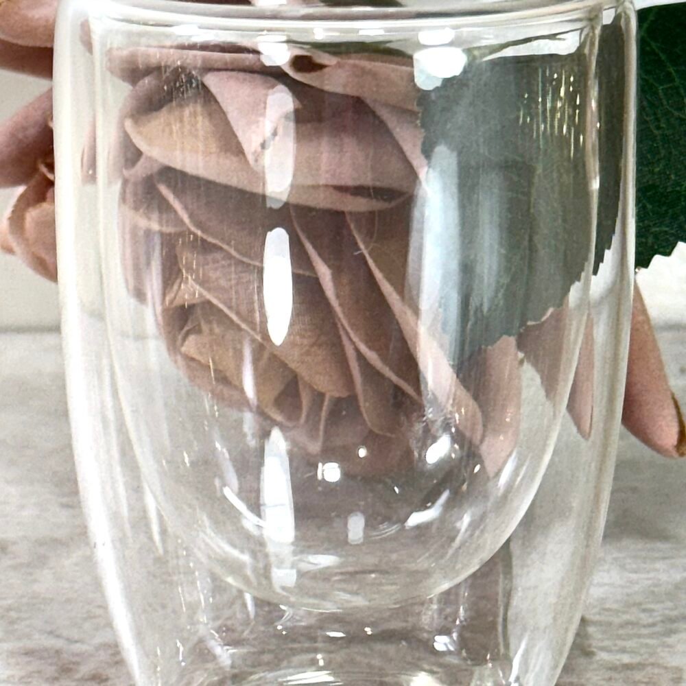 Petite Tasse à Café Double Paroi – Design Thermique Élégant et Confort de Dégustation