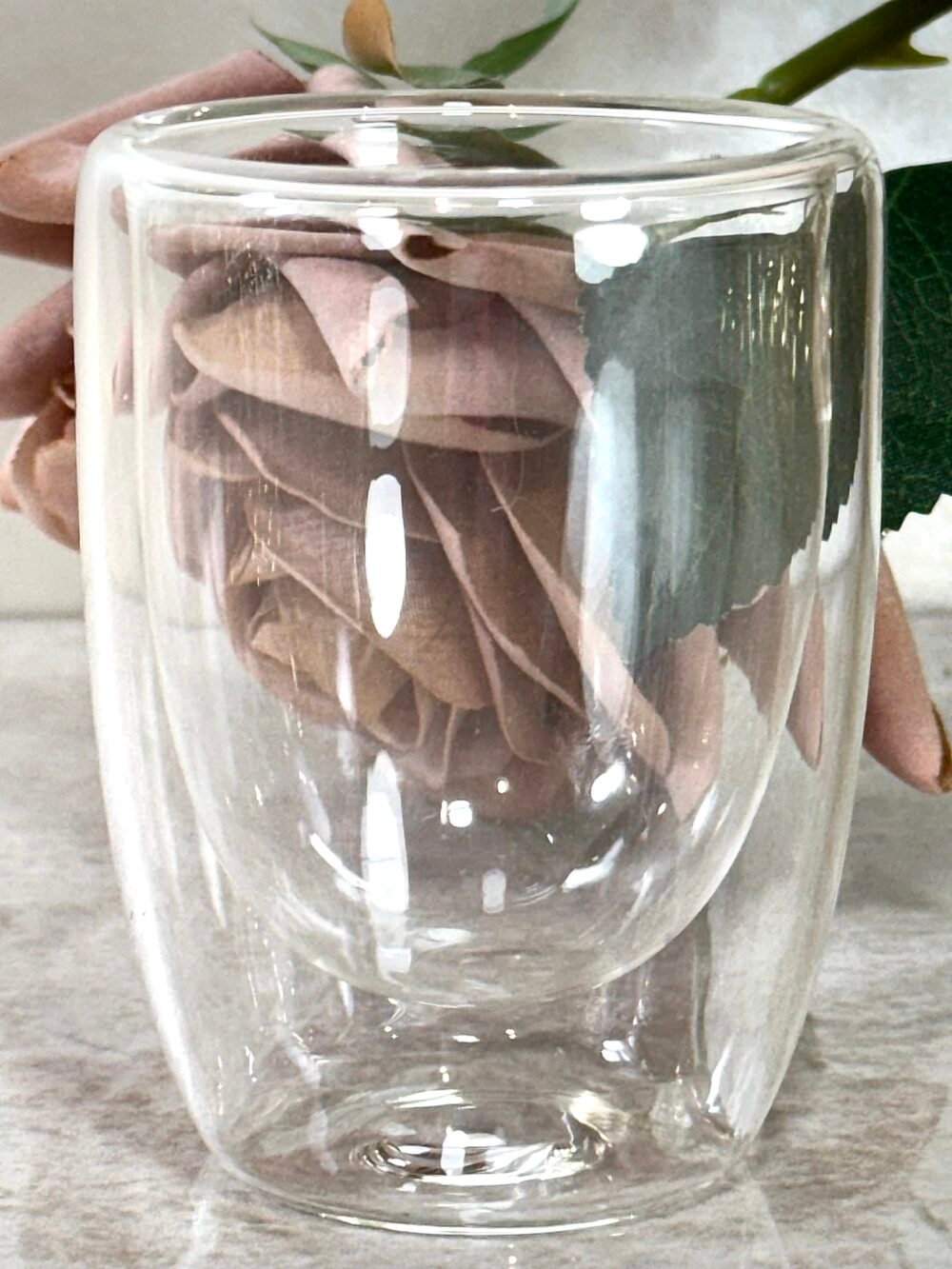 Petite Tasse à Café Double Paroi – Design Thermique Élégant et Confort de Dégustation